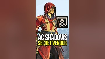 Check This Secret Vendor In Assassin