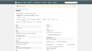 CAA + NationBuilder: Changing Side Nav