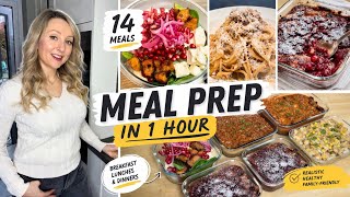 1 Hour Meal Prep | 14 Healthy Meals for the Week | Low Calorie & Slimming World Friendly 