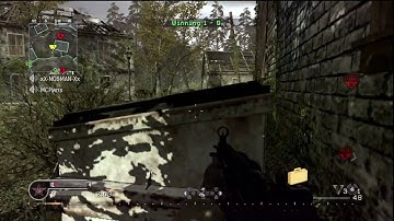 CoD4 || Random SnD + a SUPER funny grenade kill?