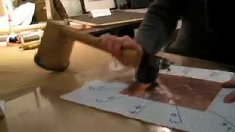 Mezzotint rocker jig demo