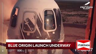 Jeff Bezos, Blue Origin launch to space Top Highlights