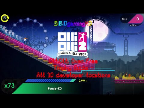 OlliOlli2: Welcome to Olliwood - OlliOlli Oxen Free Trophy Guide (All Roll7 Dev. locations)
