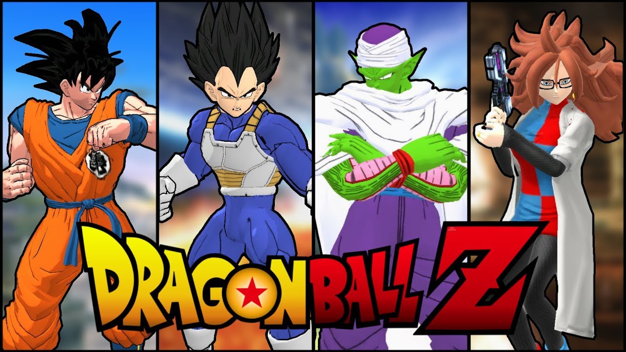 12 Dragon Ball Z Skins for Super Smash Bros. Wii U! Mods - YouTube