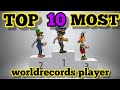 TOP 10 players with most WORLDRECORDS 😱🔥 | The movie