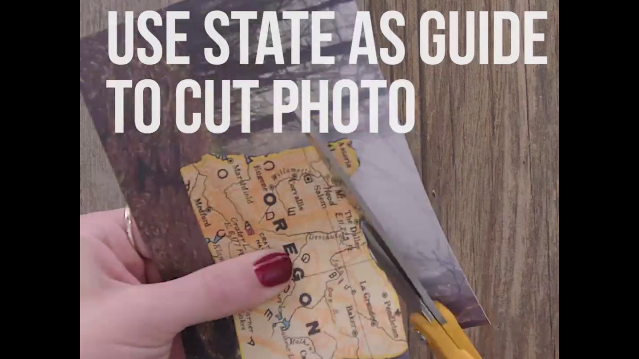 DIY Travel Photo Map - Travellers MAP