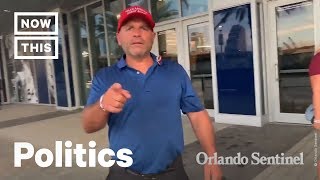 Footage Shows Trump Supporter Assaulting Reporter Outside Rally | NowThis