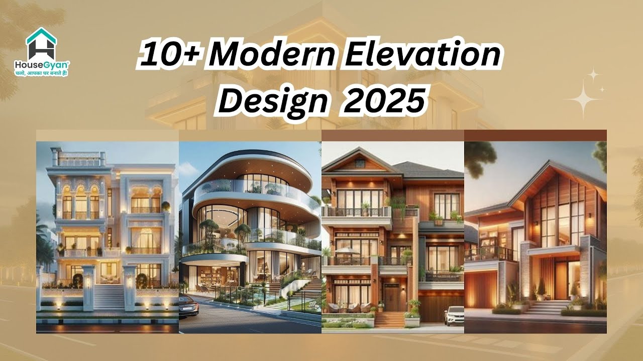 Top 10+ Best Modern House Elevation Designs Ideas 2025 | Luxury, Simlpe ...