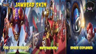 Jawhead Nutcracker Space Explorer Foo Quarterback Skin Scrip Full Effects With Frame