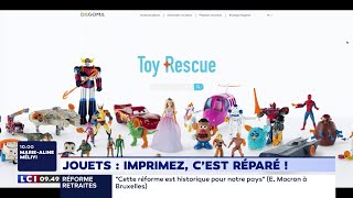 Toy Rescue, quand l'impression 3D vient au secours de vos vieux jouets