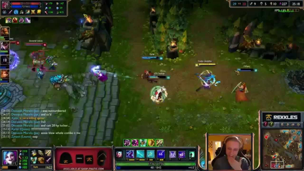 Rekkles - Jinx vs Caitlyn - bot «Boss» [R/m] (Challenger I)