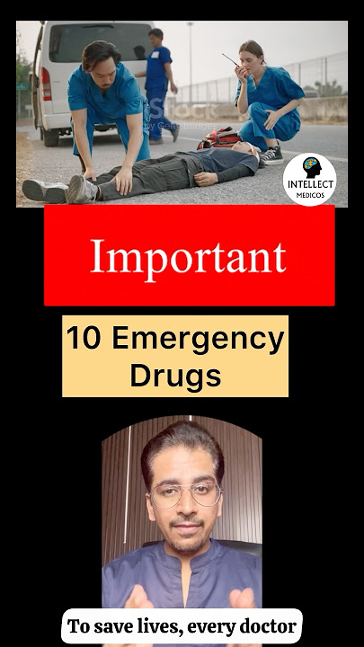 10 Emergency drugs (important) #emergency #nursing #doctor
