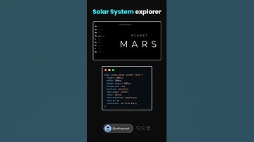 solar system explorer animations 🤯 #coding #css #html