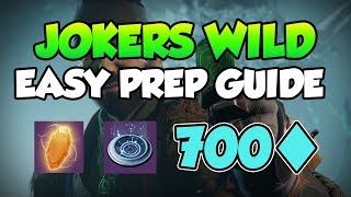 Jokers Wild Dlc Prep Guide - 700 Power Grind Destiny 2 Jokers Wild
