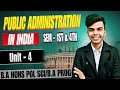 Public Administration in India Unit - 4 B.A Hons Pol Sci/B.A Prog Semester 1/4