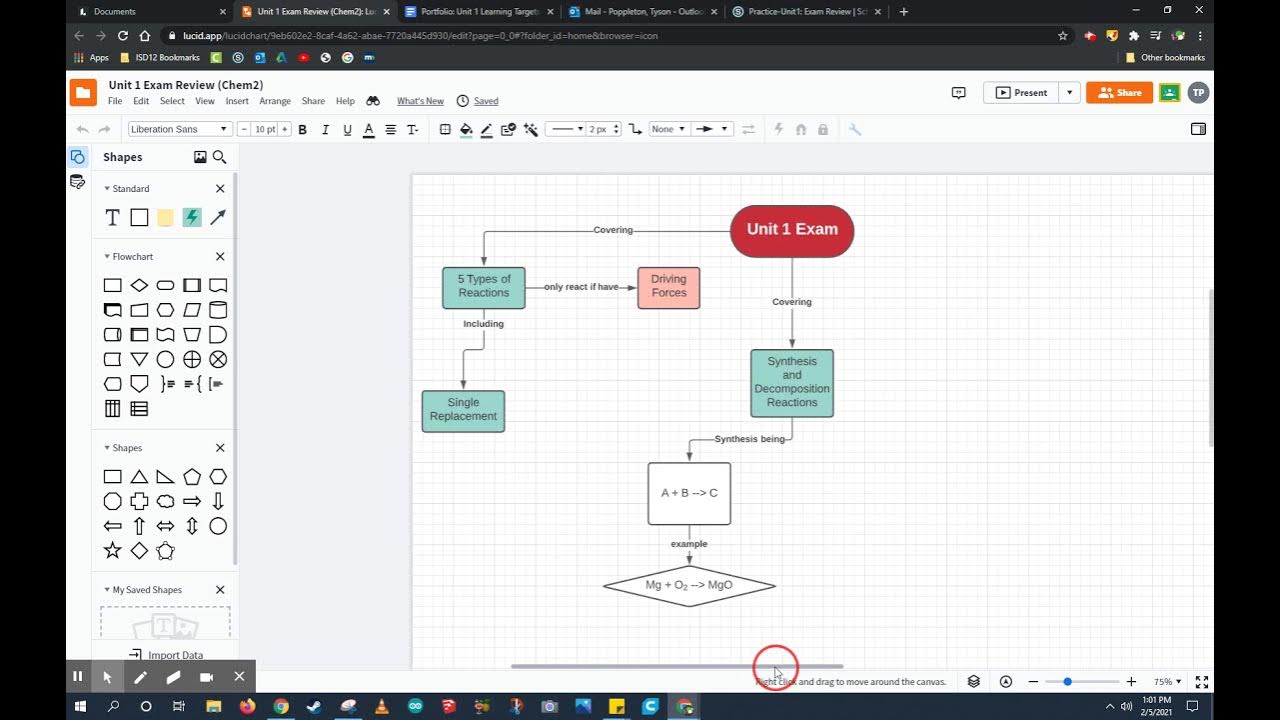 Unit Review - LucidChart - YouTube