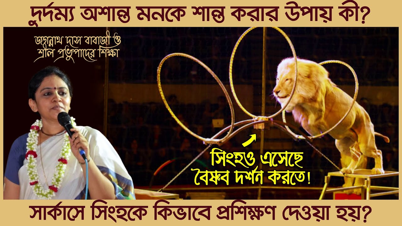 দুর্দম্য অশান্ত মনকে শান্ত করার উপায় কী❔ 🔴 Nitai Sevini Mataji