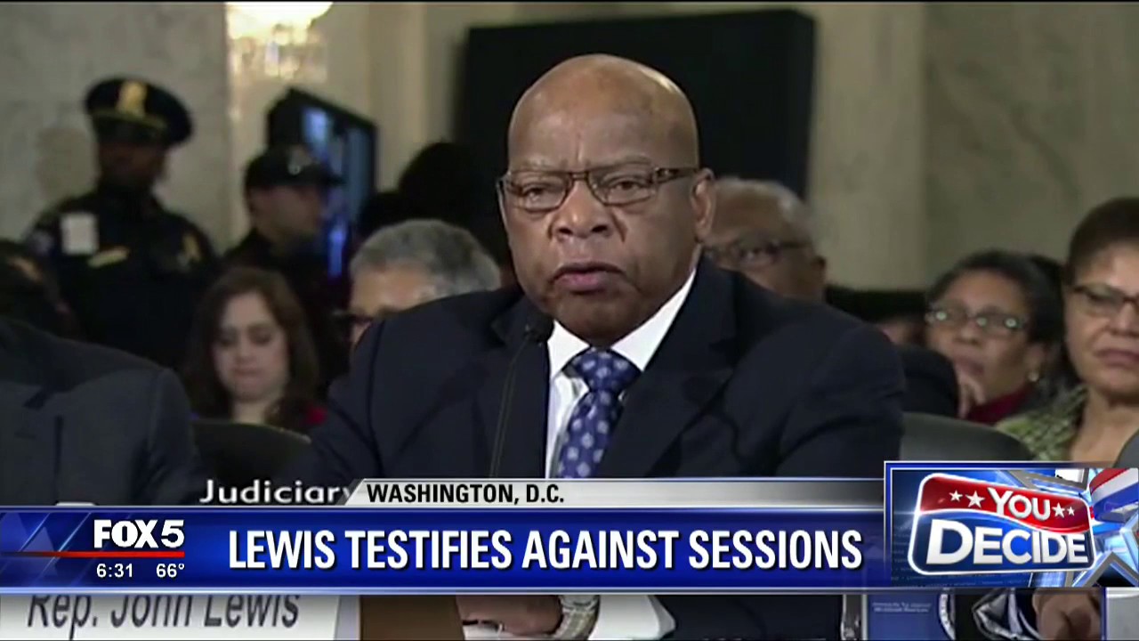Rep. John Lewis says Sessions unfit to be attorney general YouTube