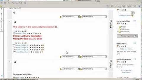 Using Groups in Moodle
