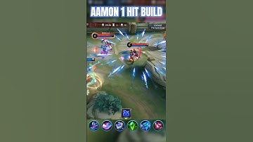1 HIT BUILD - AAMON #mobilelegends #shorts #mlbb