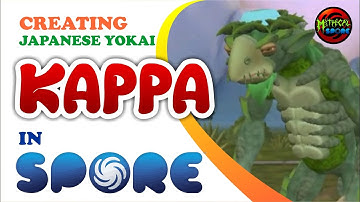 Spore Creature Creator | Creating Japanese Yokai: Kappa