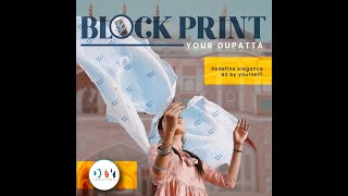 DIY CREATIVES - BLOCK PRINT DUPATTA screenshot 5