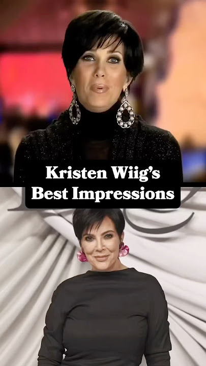 Kristen Wiig's Best Impressions!