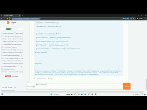 what is script