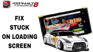 How To Fix And Solve Stuck On Loading Screen On Asphalt Airborne 8 App | Final Solution