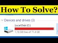 How To Fix C Drive Full And Showing Red Bar Problem in Windows 11