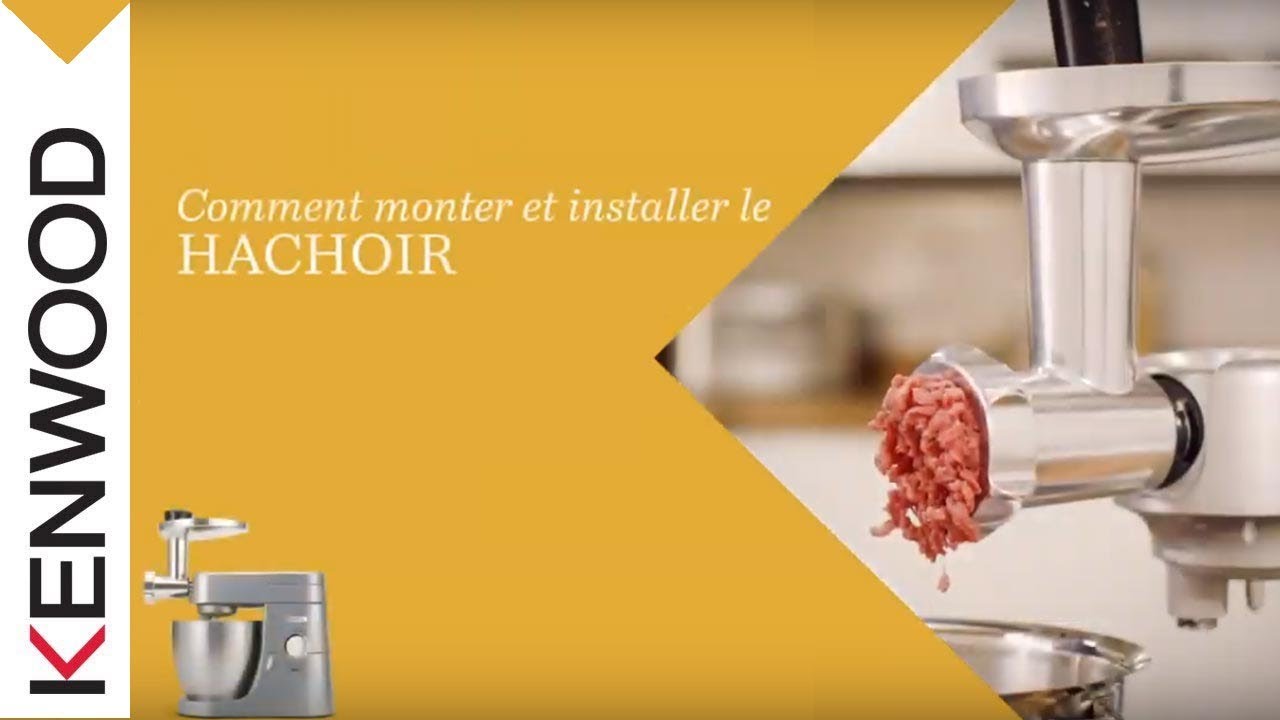 HACHOIR À VIANDE MOULINEX 1400Watts NOIR&ARGENT