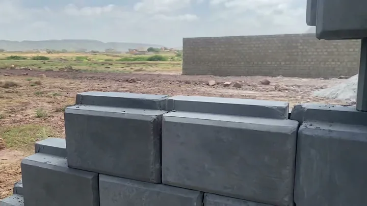 A-1 Flyash Interlocking Bricks & Blocks                      wall constructed in 15-20 minutes