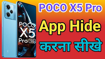 Poco X5 Pro 5G Me App Hide Setting kaise Kare | How To Apps Hide in Poco X5 Pro 5G