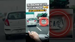 Talented Lady Driver vs Truck Toll 100 Brain Usage