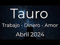 TAURO TAROT LECTURA GENERAL TRABAJO DINERO Y AMOR ABRIL 2024