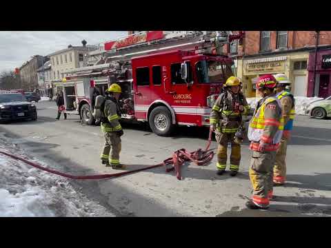 Fire King Street East Cobourg March 6, 2023