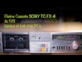 Lecteur cassette sony tc fx4