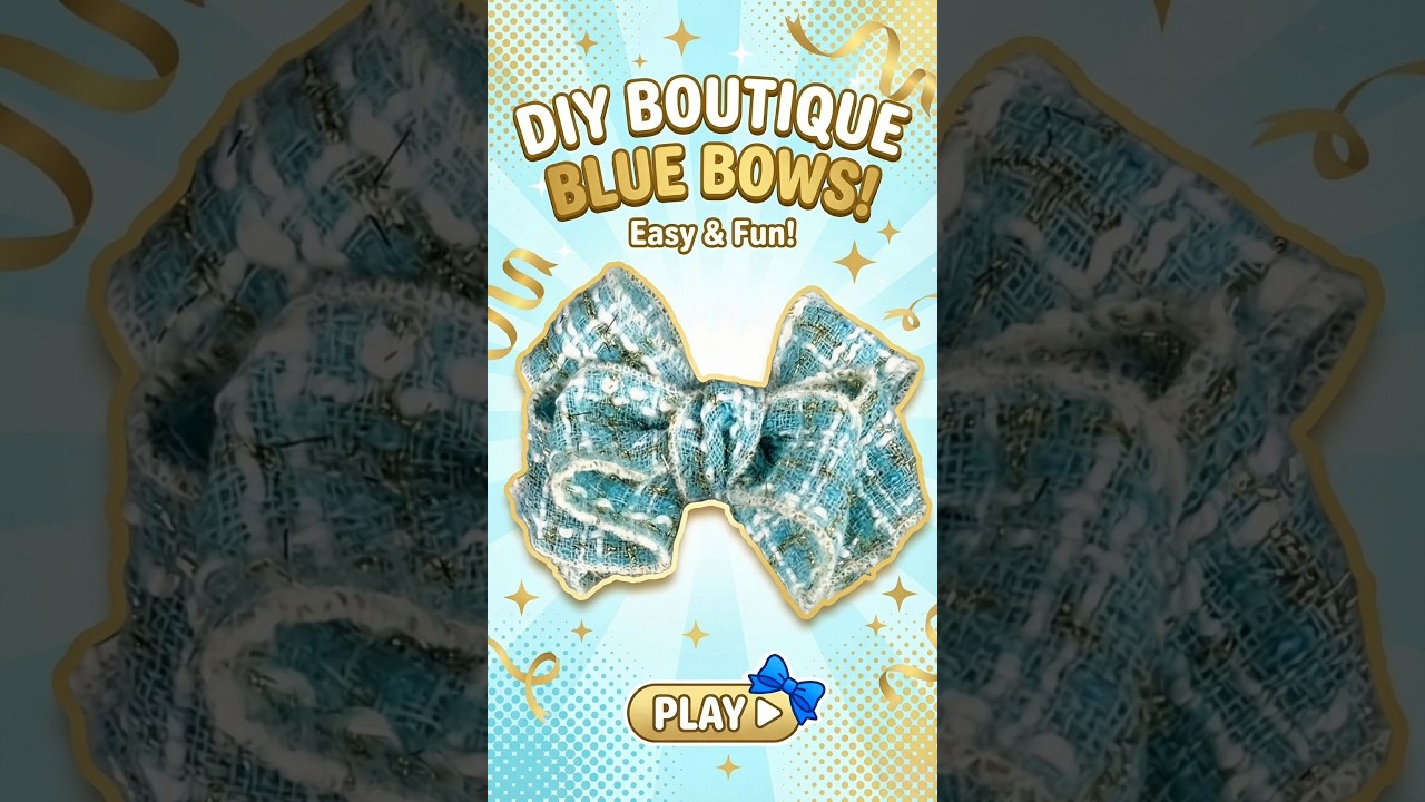 Create your own Boutique Blue Bow 💎🎀 