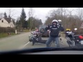 Biker Dancing In The Street The Funny Moment 