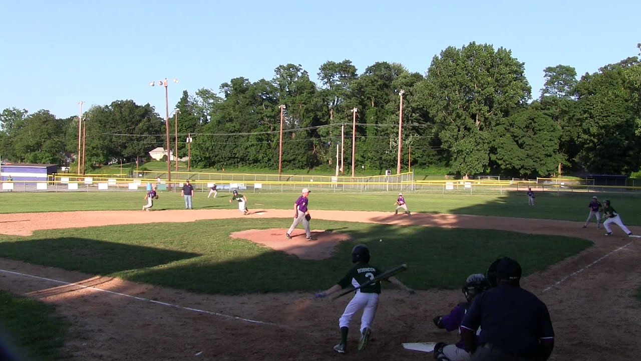 MW Little League Major's District National team vs Minisink Sean Lynch