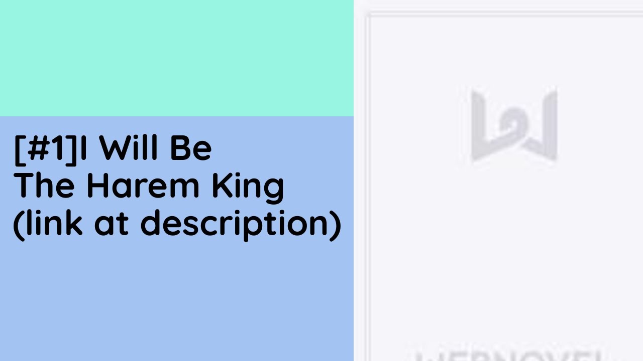 [C1] I Will Be The Harem King - Moad audiobooks audio novelfull