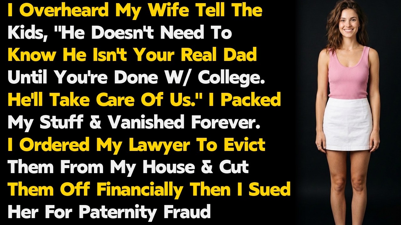 I found out my wife of eleven years had been lying to me the same way I find out everything else—through paperwork. A blood type on my four-year-old's discharge summary didn't match mine or my...