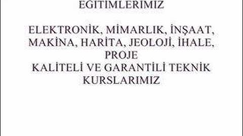 PIC Programlama Ders, PIC Programlama Eğitim, Dersleri