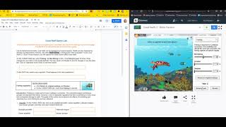 Coral Reef Gizmo--getting started