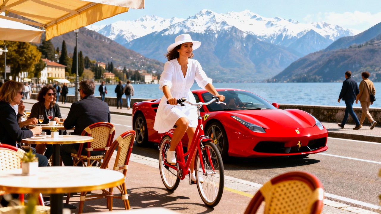 Прогулка по одному из самых красивых озерных городов Италии | Арона 🇮🇹