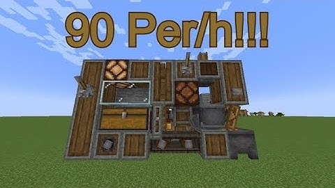 Create Mod | 4Ksu Iron farm 90 per Hour