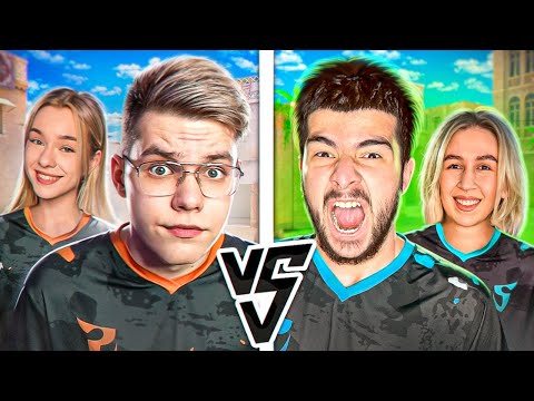 МАТЧ-РЕВАНШ😘 ДЖЕНТ и ЕВЖЕНИЯ vs. НАВИ ТРЕНЕР и ЗАРА – БИТВА ПАР В STANDOFF 2
