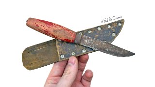Old Knife Restoration - S&S Helle Knife Restoration