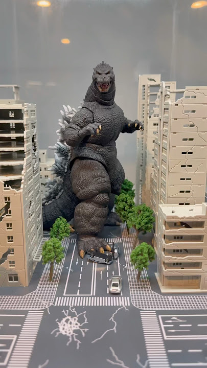 TINY BUILDINGS 🔥🔥 use code dyx9647! #godzilla #actionfigures #temu #review #toys #collection #fyp