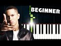 Eminem - Mockingbird - BEGINNER Piano Tutorial